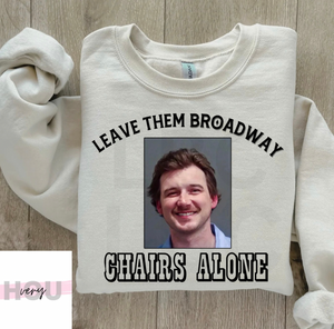 Broadway Chairs Sweatshirt