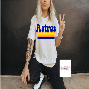 Retro Astros Tee